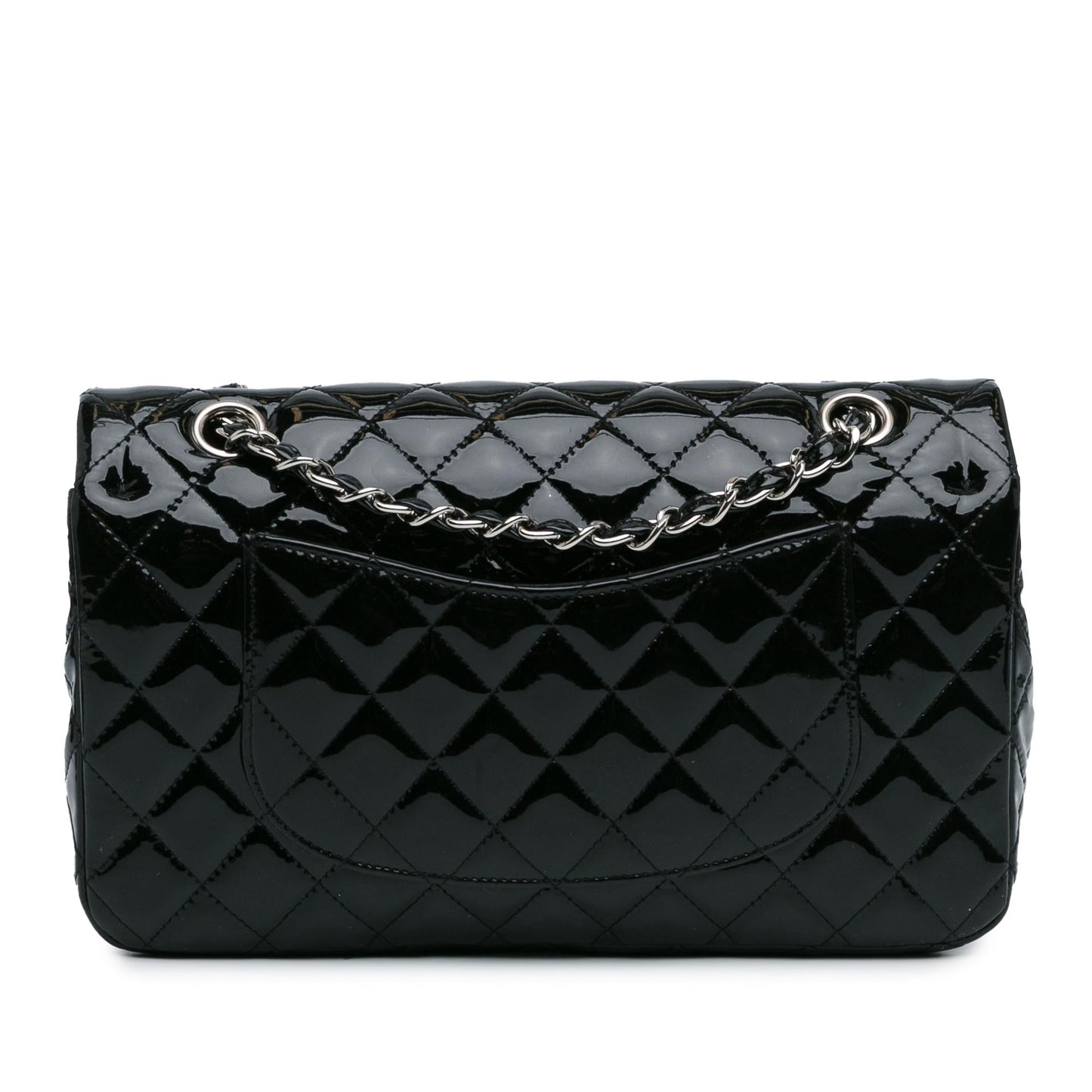 Chanel Medium Classic Patent Double Flap (SHG-RxvttZ)