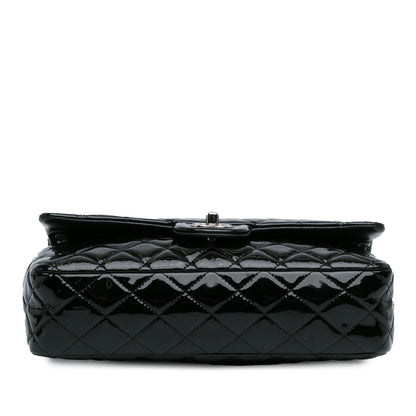 Chanel Medium Classic Patent Double Flap (SHG-RxvttZ)