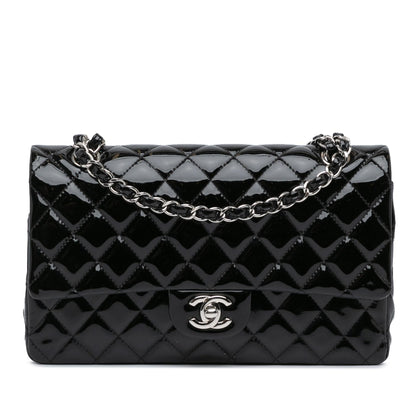 Chanel Medium Classic Patent Double Flap (SHG-p8CfGS)