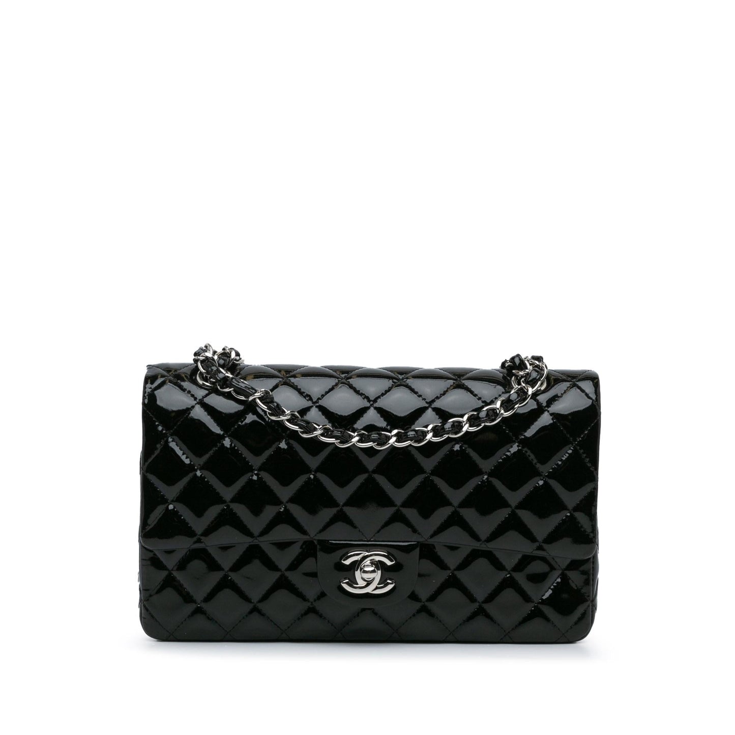 Chanel Medium Classic Patent Double Flap