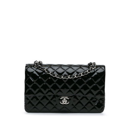 Chanel Medium Classic Patent Double Flap