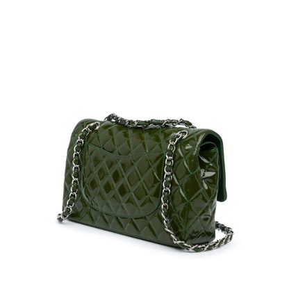 Chanel Medium Classic Patent Double Flap
