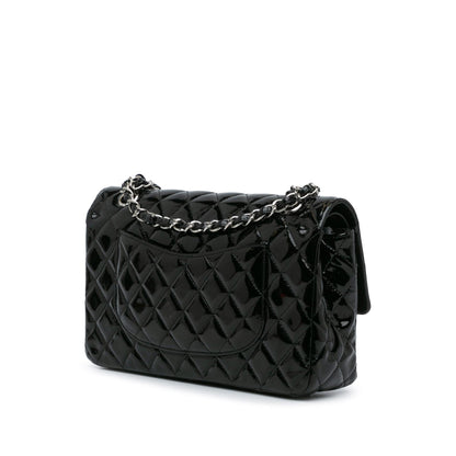 Chanel Medium Classic Patent Double Flap