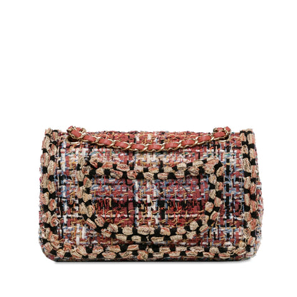 Chanel Medium Classic Tweed Double Flap (SHG-0MvJ4C)