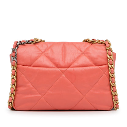 Chanel Medium Lambskin 19 Flap (SHG-3kILnI)