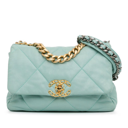 Chanel Medium Lambskin 19 Flap