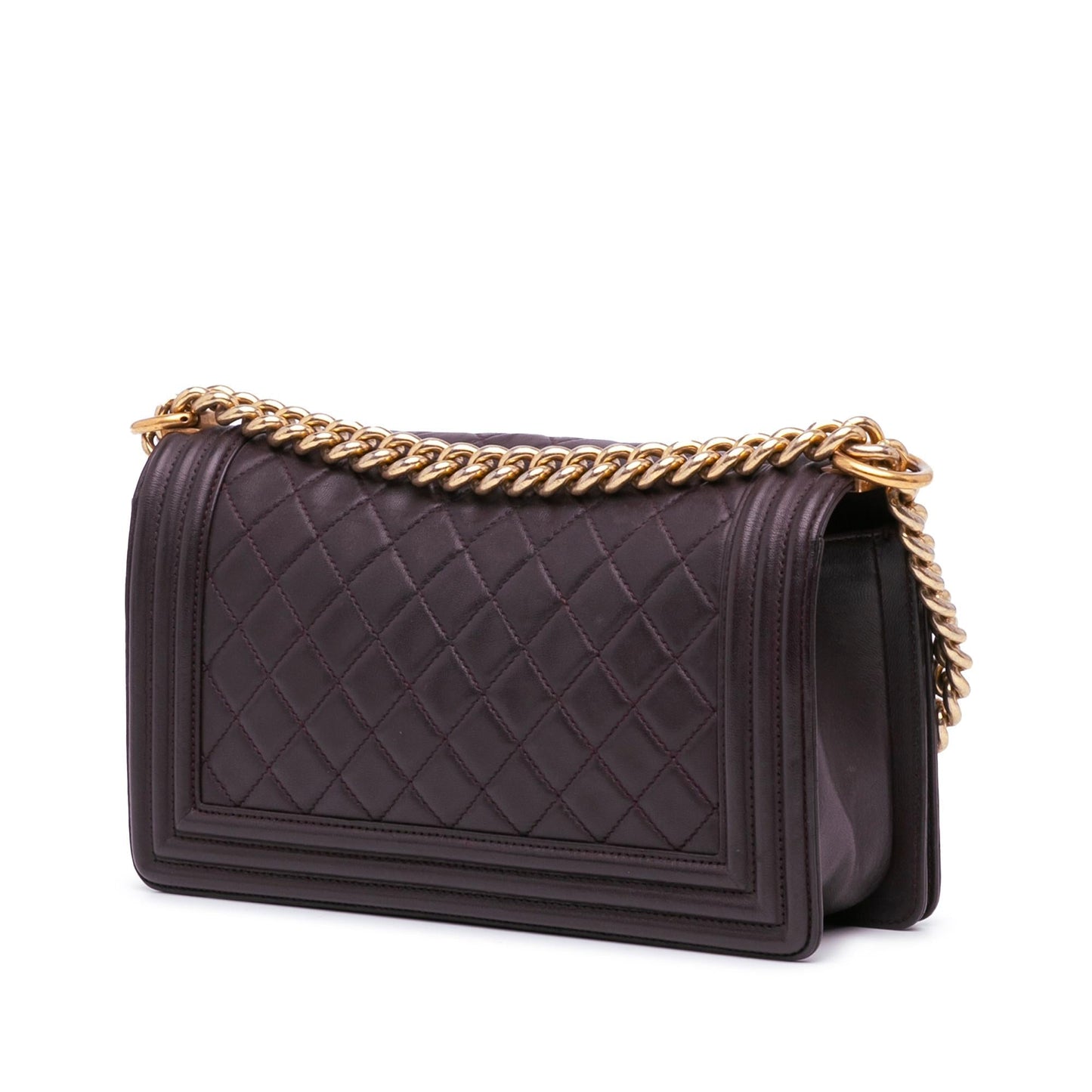 Chanel Medium Lambskin Boy Flap (SHG-0YmPx8)