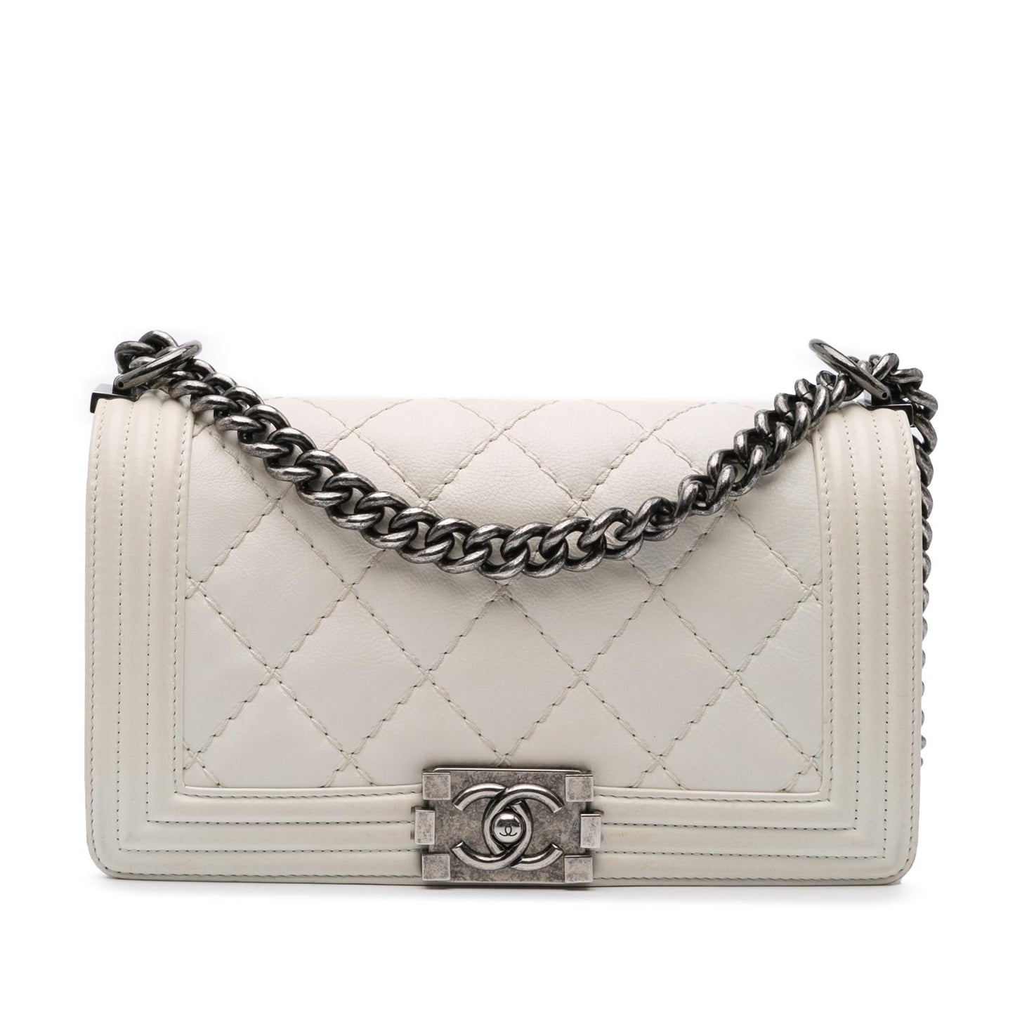 Chanel Medium Lambskin Boy Flap