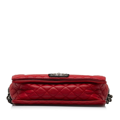 Chanel Medium Lambskin Boy Reverso Flap (SHG-9H5l0X)