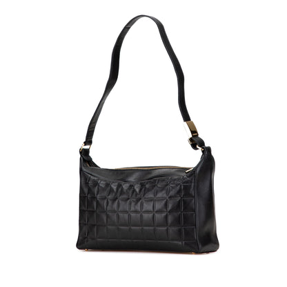 Chanel Medium Lambskin Chocolate Bar Shoulder Bag