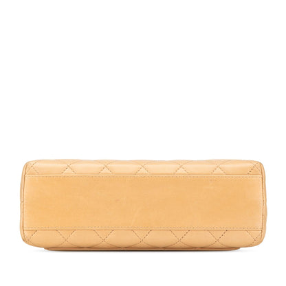 Chanel Medium Lambskin Kelly Top Handle Bag