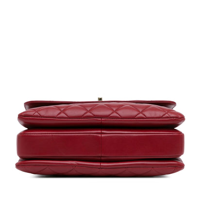 Chanel Medium Lambskin Trendy CC Top Handle Bag (SHG-NiklUD)