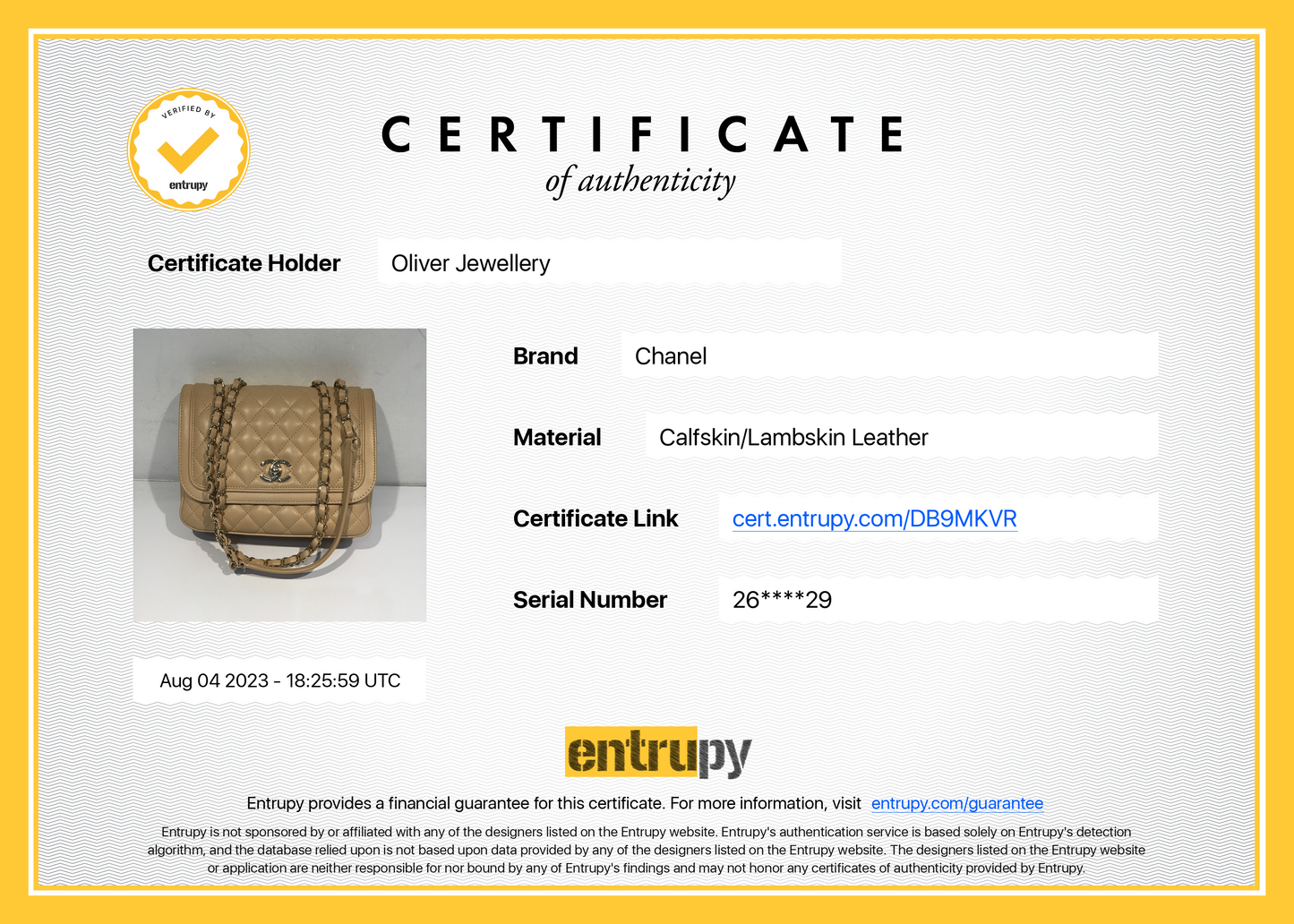Chanel Medium Lovely Day Flap Bag