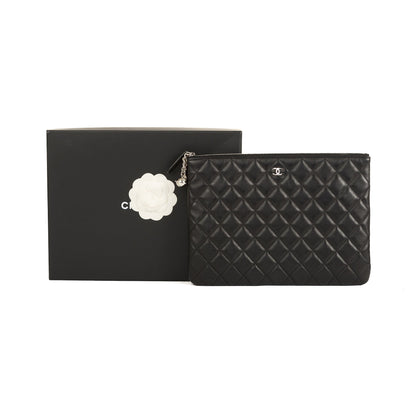 Chanel Medium O-Case Clutch with Cosmo Charm