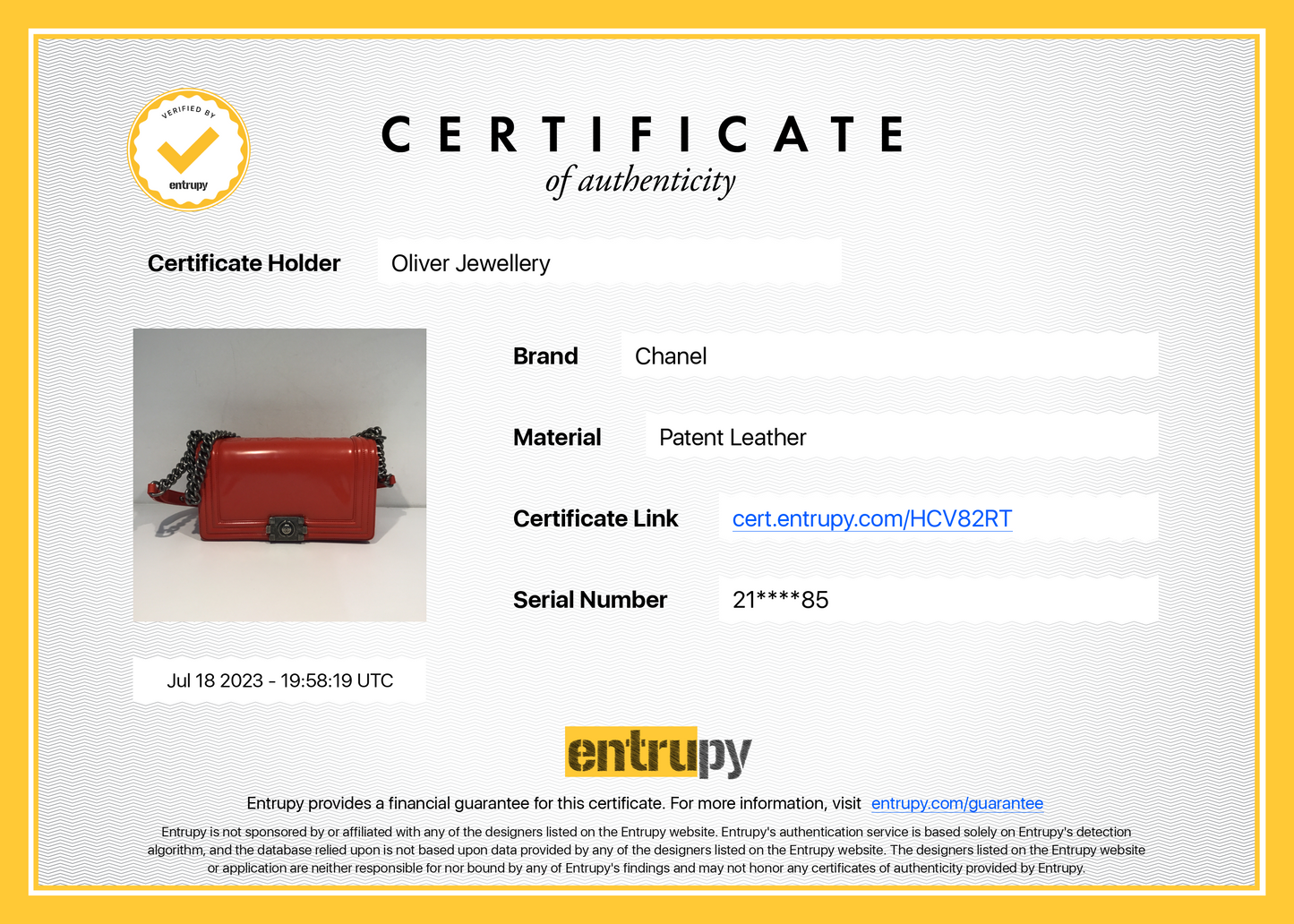 Chanel Medium Original Clasp Boy Bag