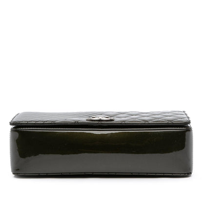 Chanel Medium Patent Coco Boy Flap