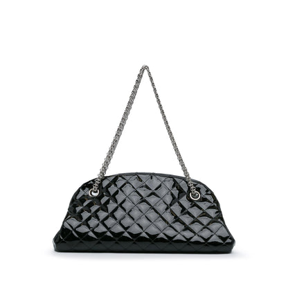 Chanel Medium Patent Just Mademoiselle Shoulder Bag (SHG-IKOedq)