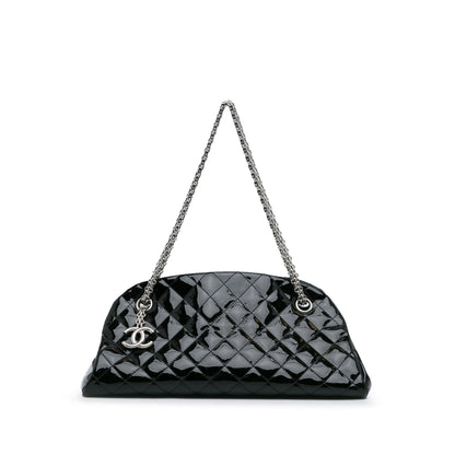 Chanel Medium Patent Just Mademoiselle Shoulder Bag (SHG-IKOedq)