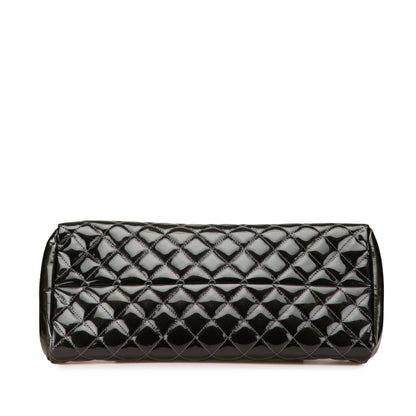 Chanel Medium Patent Ombre Just Mademoiselle Shoulder Bag