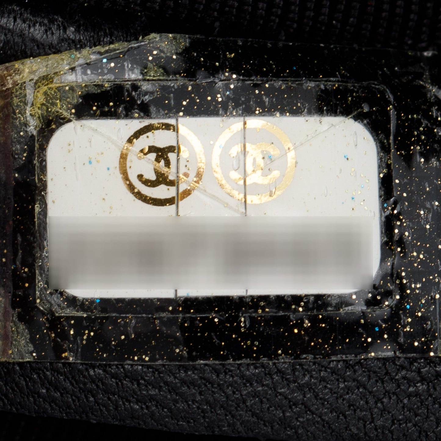 Chanel Medium Quilted Black Lambskin Leather O-Case Clutch