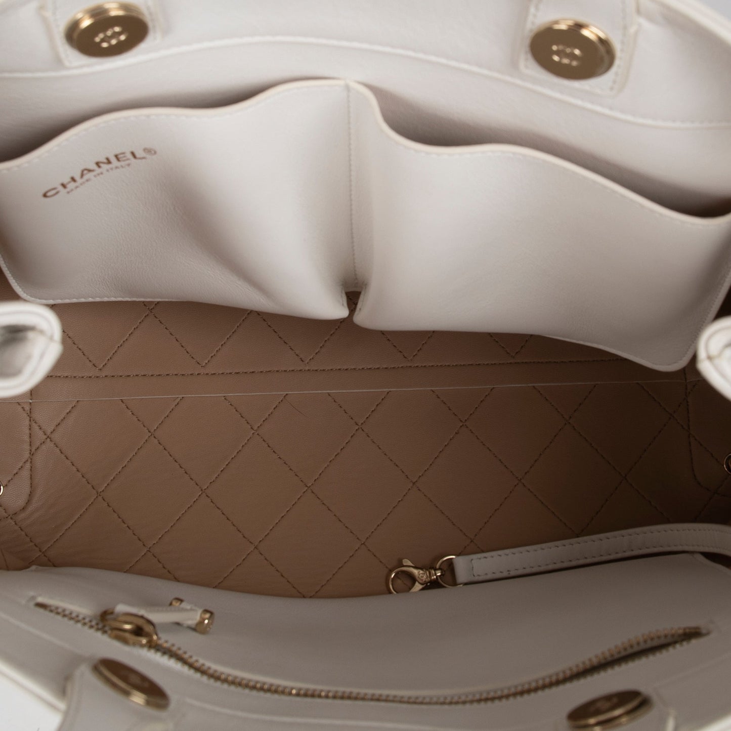 Chanel Medium Quilted Bullskin Neo Soft Shopping Tote