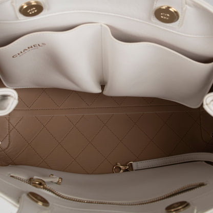 Chanel Medium Quilted Bullskin Neo Soft Shopping Tote