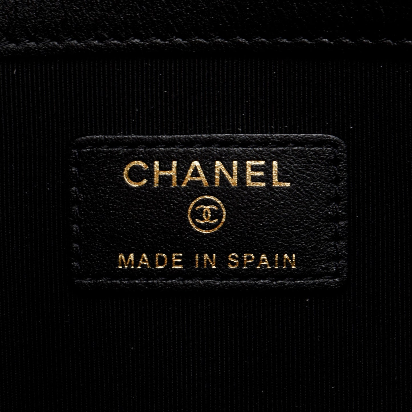 Chanel Medium Quilted Caviar Leather Boy O-Case Clutch