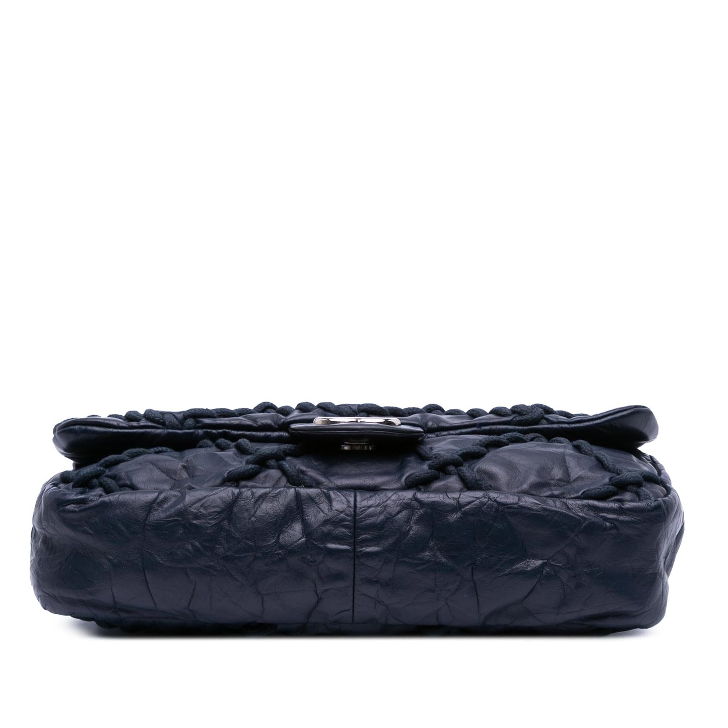 Chanel Medium Quilted Crinkled Calfskin Ultra Stitch Flap
