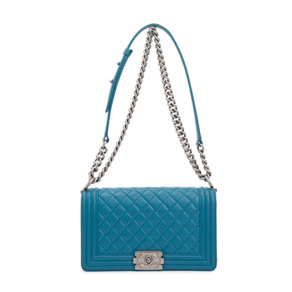 Chanel Medium Quilted Lambskin Boy Bag
