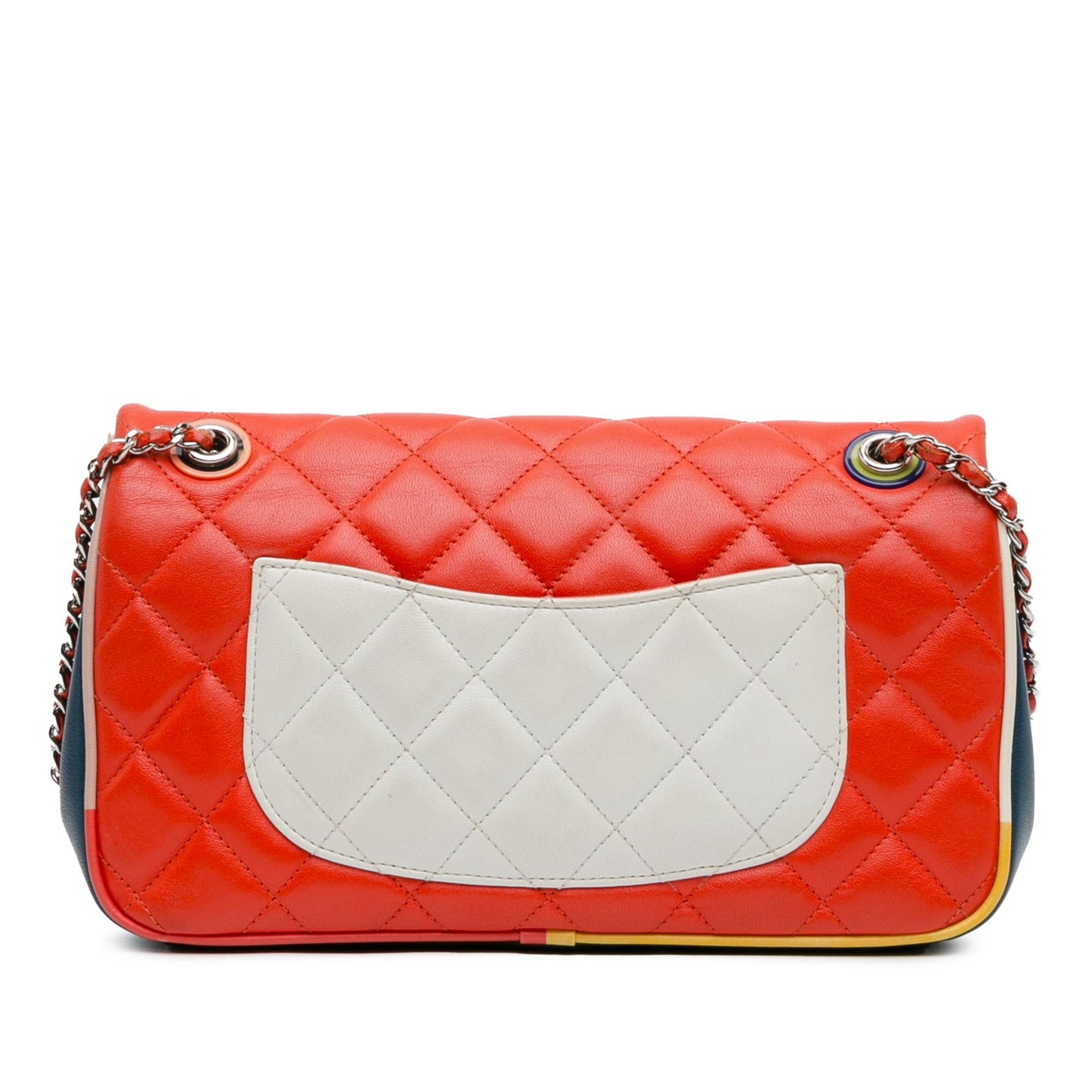 Chanel Medium Quilted Lambskin Cuba Color Flap (SHG-Knms3N)