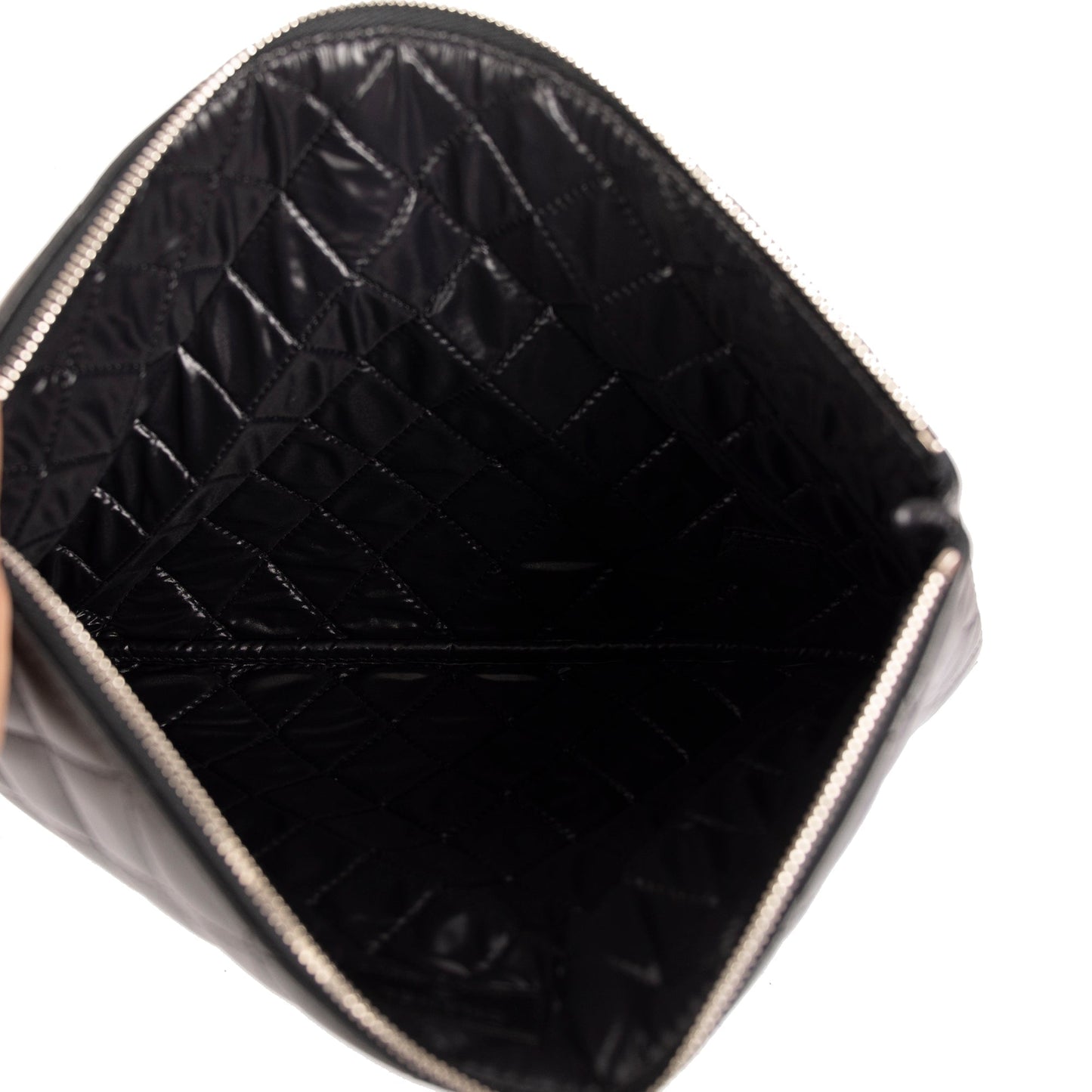 Chanel Medium Quilted Lambskin O-Case Clutch