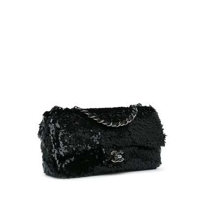 Chanel Medium Sequins Single Flap (SHG-8JoiTG)