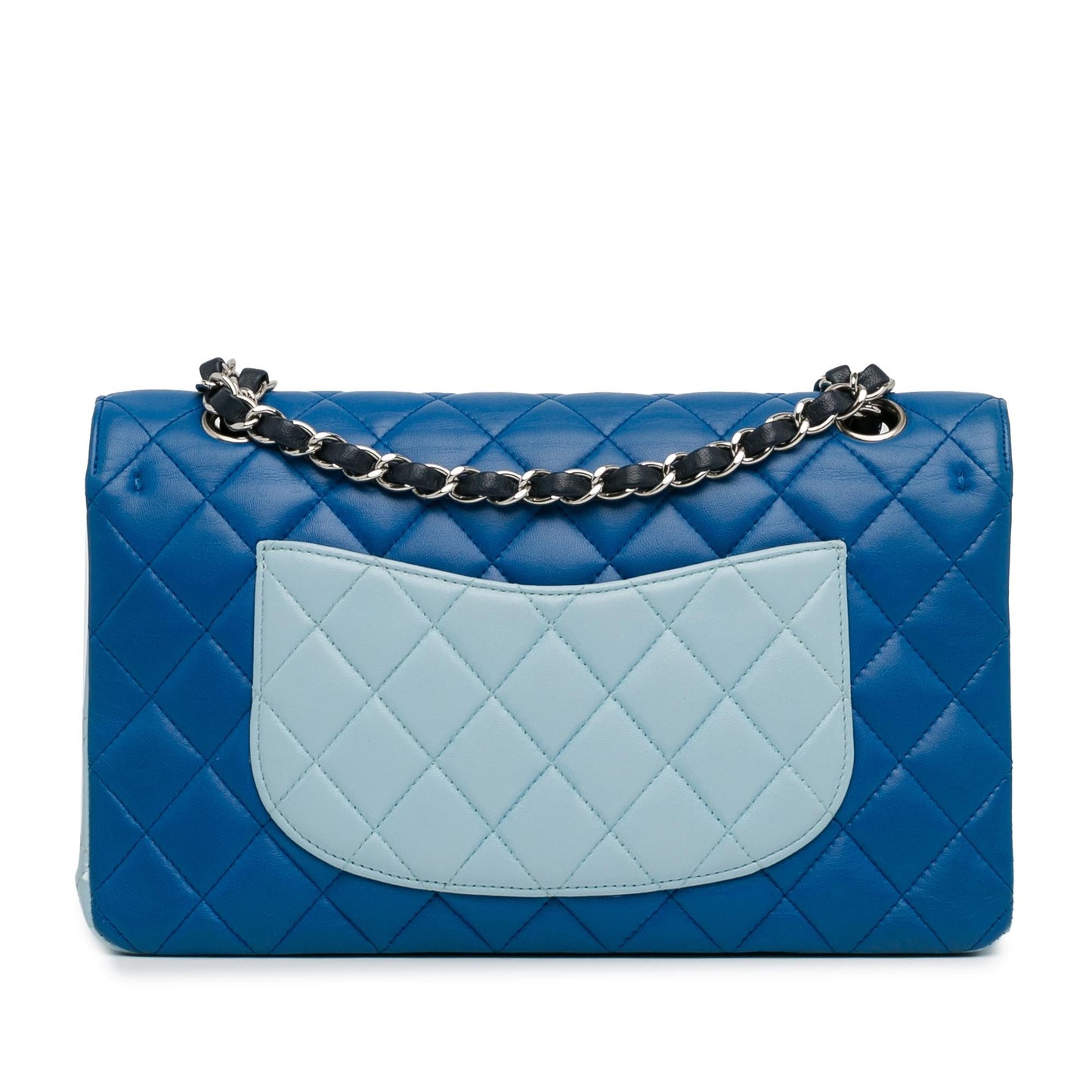 Chanel Medium Tricolor Lambskin Double Flap (SHG-ZZLQue)