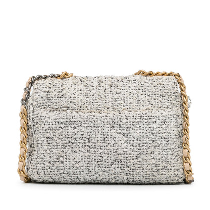 Chanel Medium Tweed 19 Flap (SHG-GKU36x)