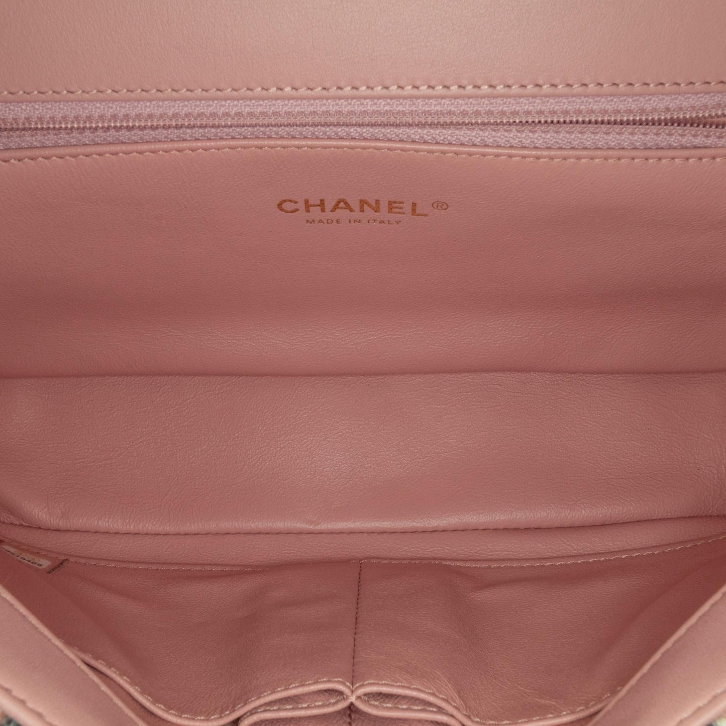 Chanel Medium Tweed CC Filigree Flap (SHG-etcTz4)
