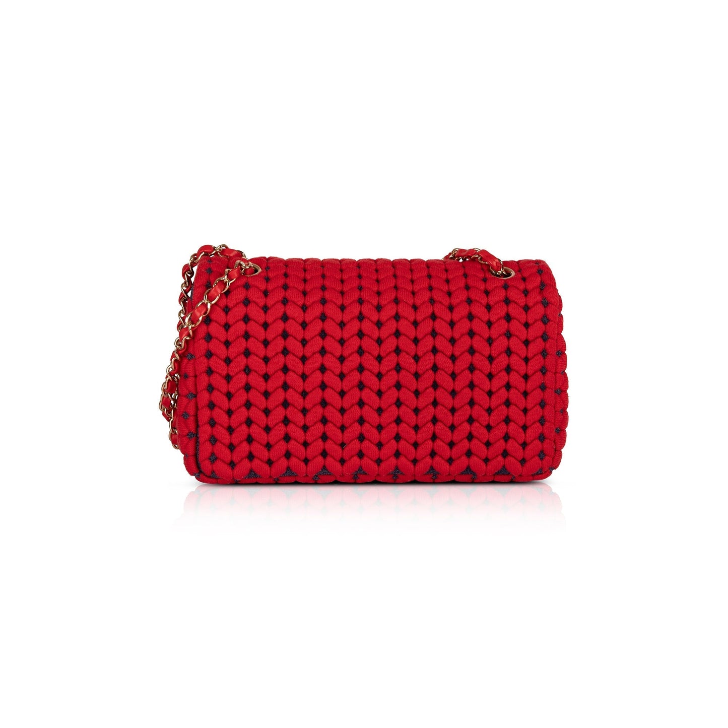 Chanel Medium Wool Calfskin Flap Bag