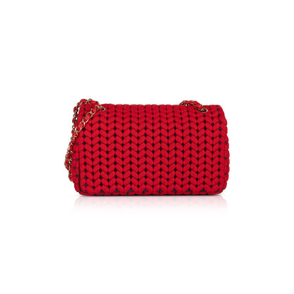 Chanel Medium Wool Calfskin Flap Bag
