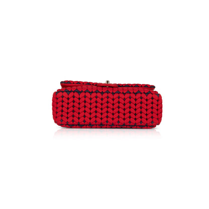 Chanel Medium Wool Calfskin Flap Bag