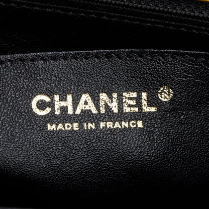 Chanel Metallic Gold Crocodile Embossed Calfskin Leather Classic Mini Rectangular Flap Bag