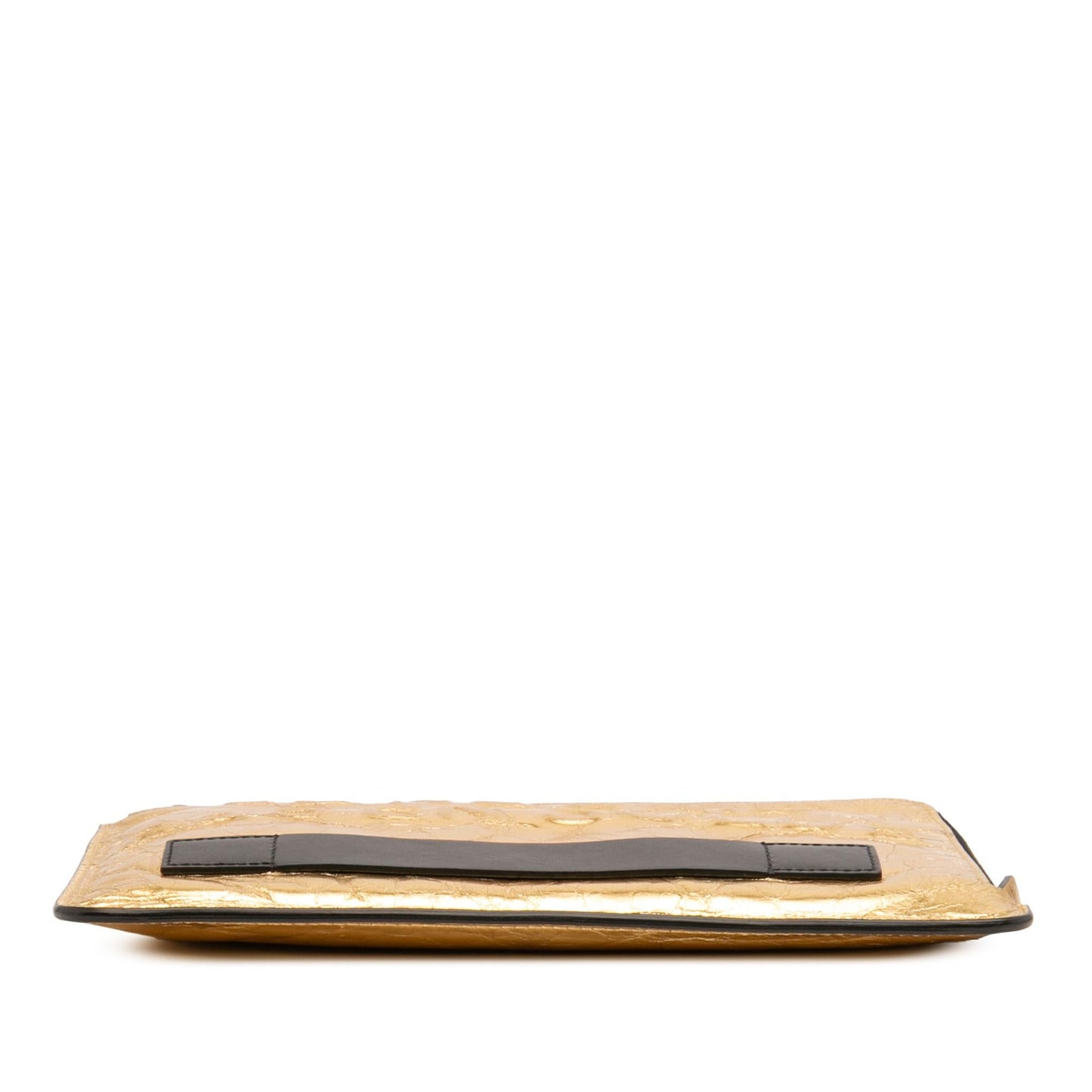 Chanel Metallic Lambskin Je Ne Suis Pas En Solde Clutch