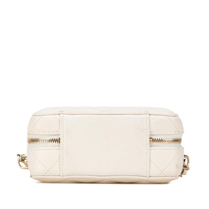 Chanel Mini CC Caviar Top Handle Vanity Case (SHG-OVqtf0)