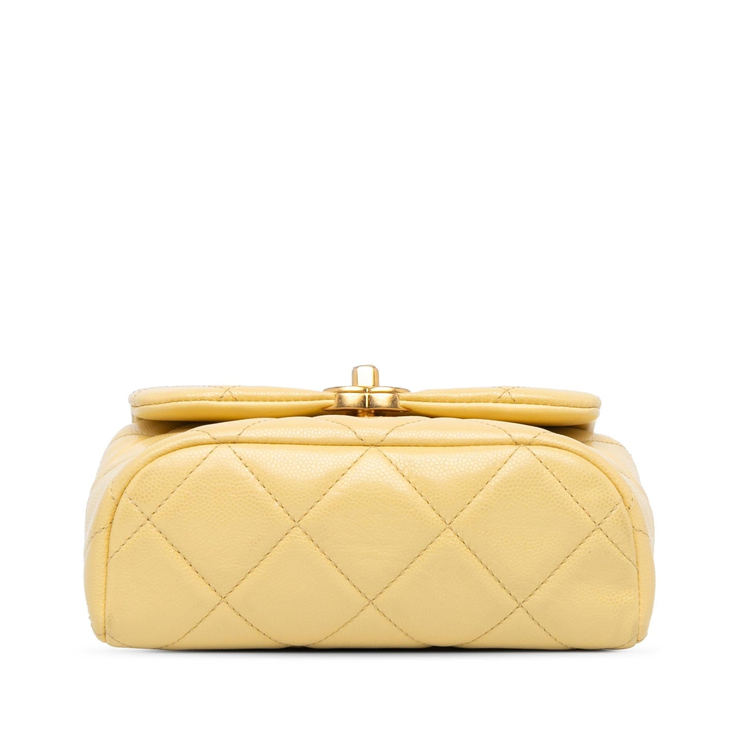 Chanel Mini CC Quilted Caviar Flap (SHG-ROmbk9)
