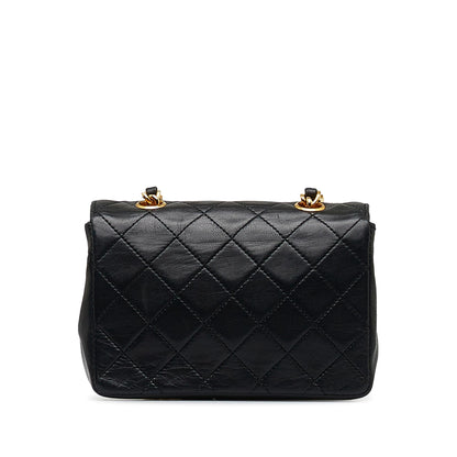 Chanel Mini CC Quilted Lambskin Flap (SHG-vKkjGB)