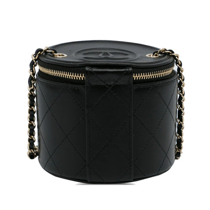 Chanel Mini CC Round Chain Vanity Bag