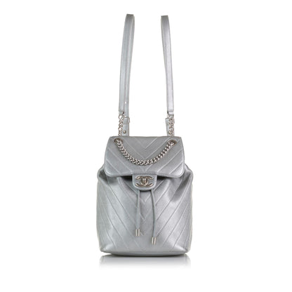 Chanel Mini Calfskin Coco Flap Backpack (SHG-DWAwrX)