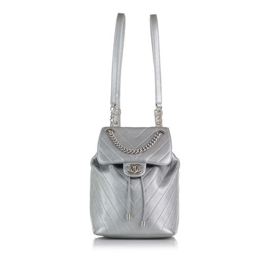 Chanel Mini Calfskin Coco Flap Backpack (SHG-DWAwrX)