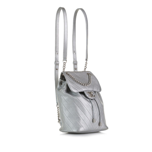 Chanel Mini Calfskin Coco Flap Backpack (SHG-XXbjg4)