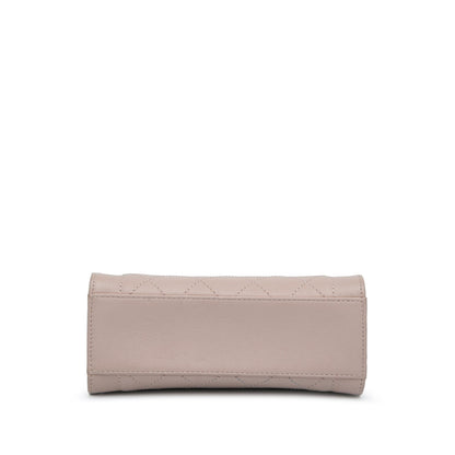 Chanel Mini Calfskin Label Click Shopping Tote (SHG-2qUZVI)