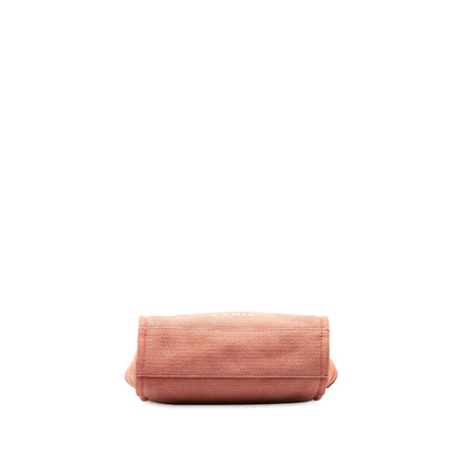 Chanel Mini Canvas Deauville Tote (SHG-SUS6M3)