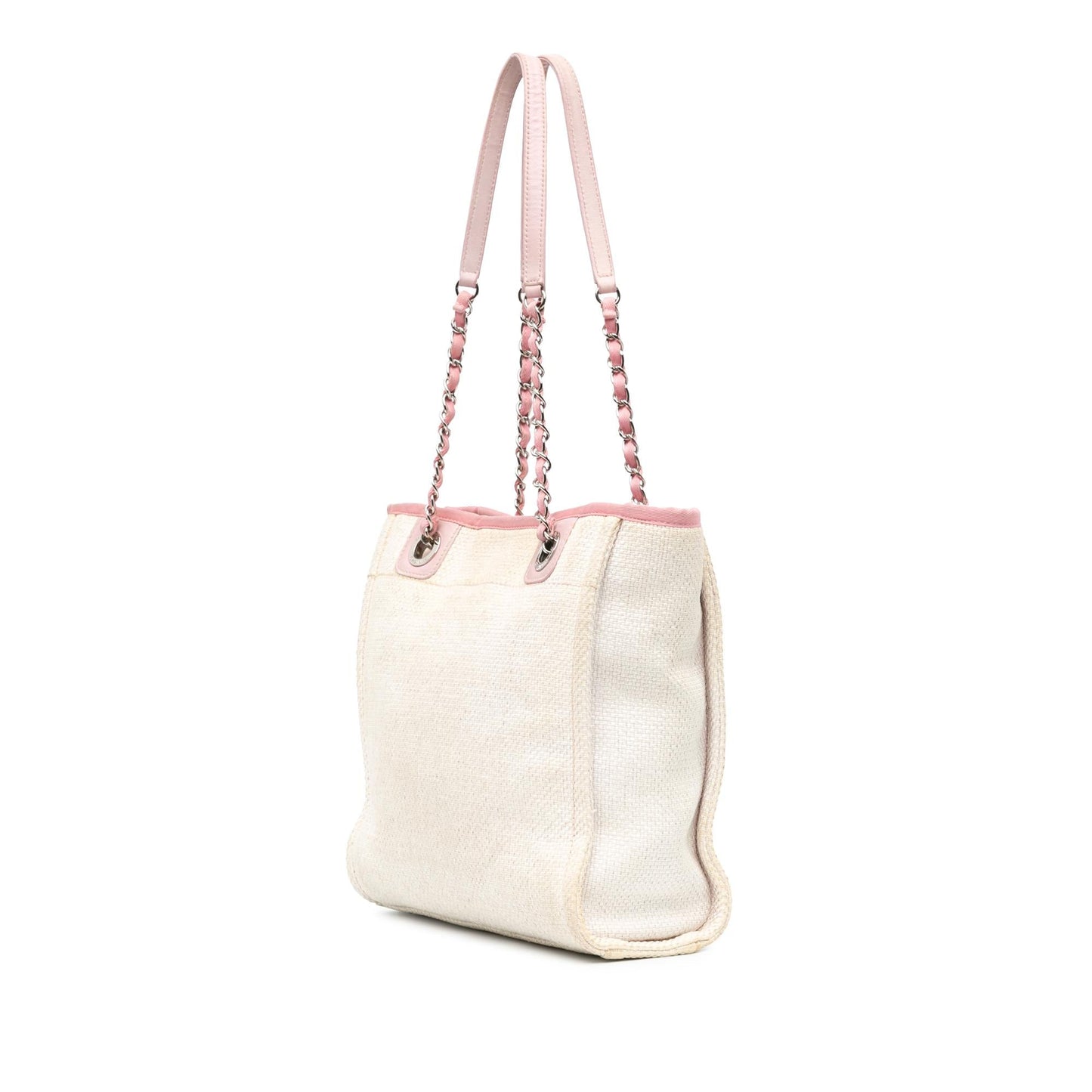 Chanel Mini Canvas Deauville Tote (SHG-FvLzka)